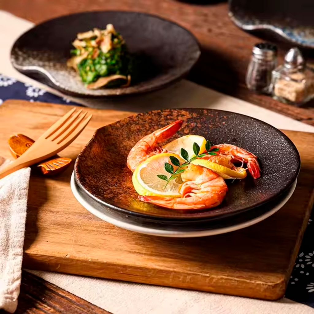 Zen Orbit: Premium 9-Color Hand-Painted Ceramic Plate Collection | Artisan Stoneware