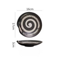 Zen Orbit: Premium 9-Color Hand-Painted Ceramic Plate Collection | Artisan Stoneware