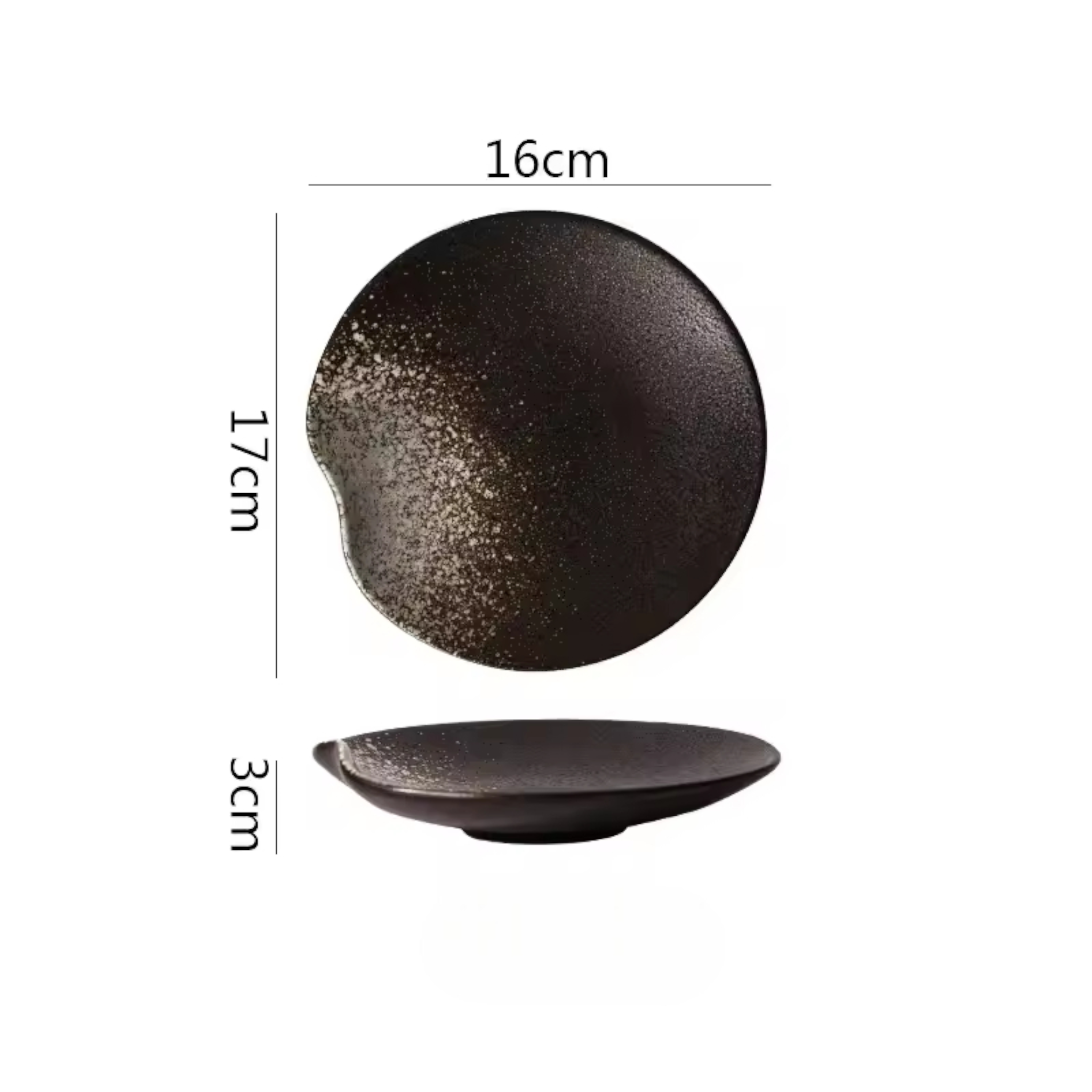 Zen Orbit: Premium 9-Color Hand-Painted Ceramic Plate Collection | Artisan Stoneware