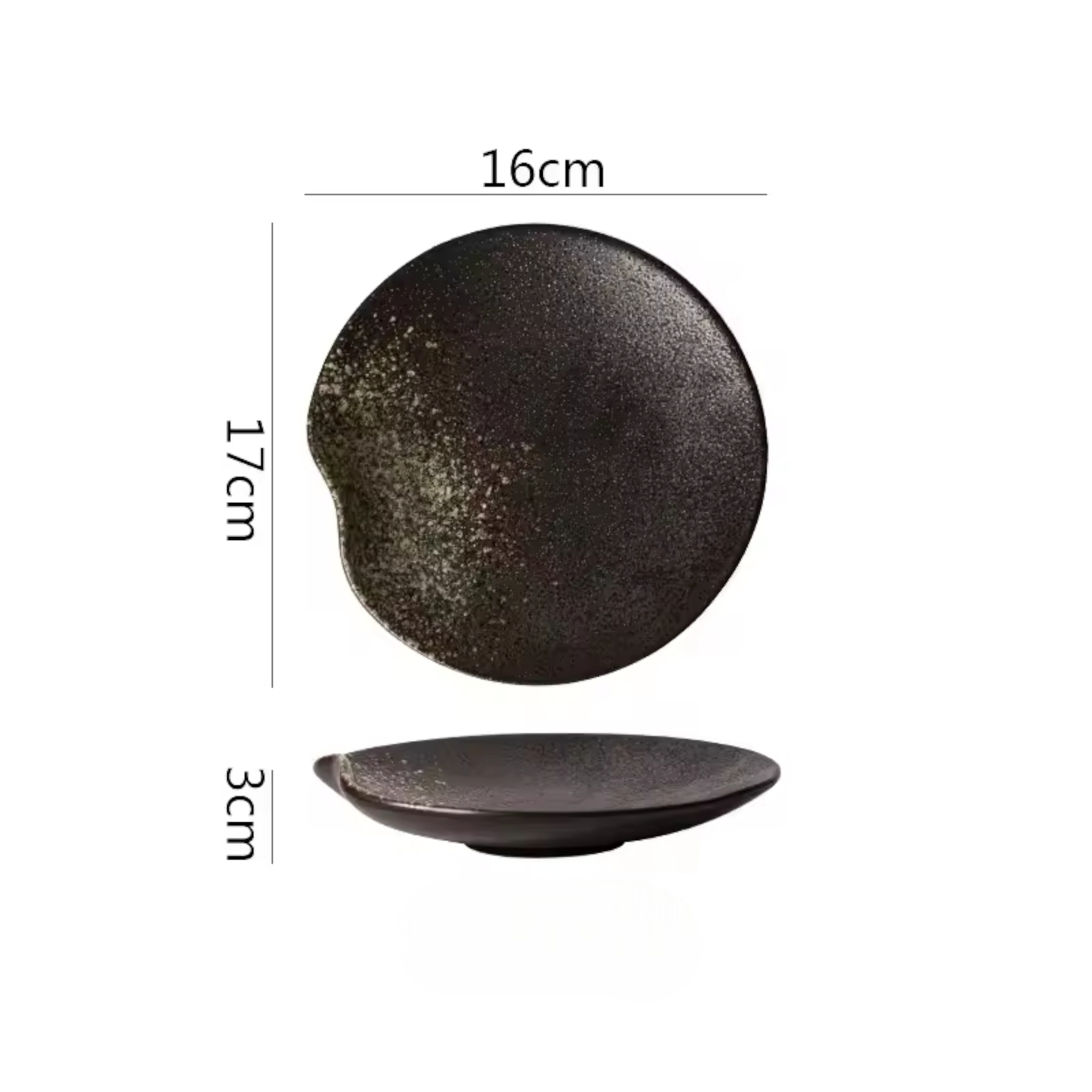 Zen Orbit: Premium 9-Color Hand-Painted Ceramic Plate Collection | Artisan Stoneware