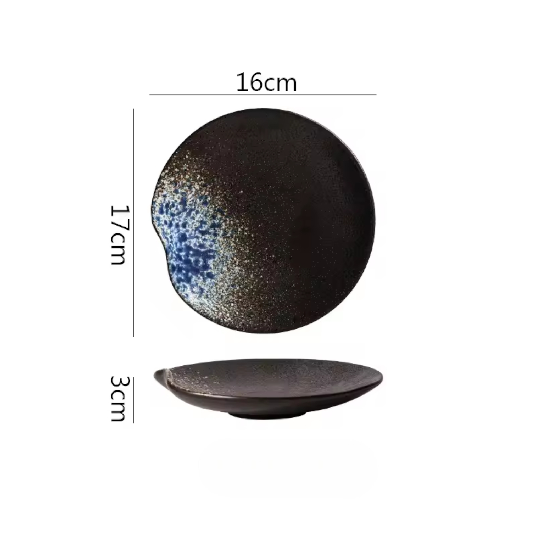 Zen Orbit: Premium 9-Color Hand-Painted Ceramic Plate Collection | Artisan Stoneware