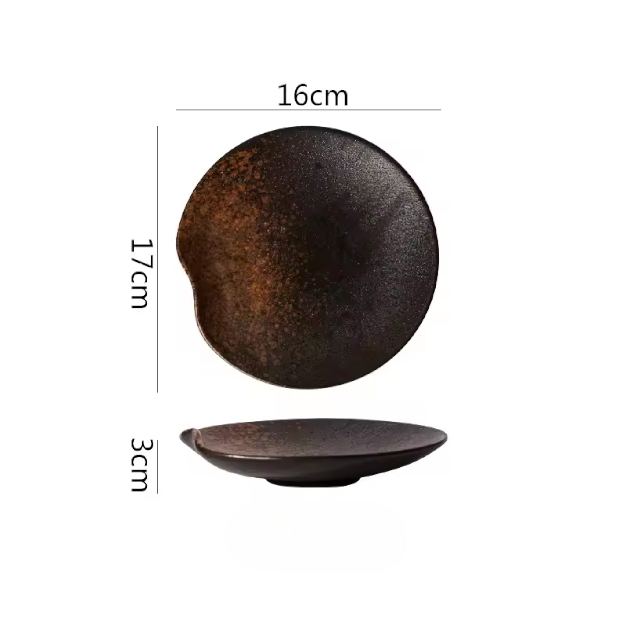 Zen Orbit: Premium 9-Color Hand-Painted Ceramic Plate Collection | Artisan Stoneware