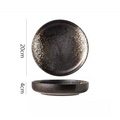 Artisan Harmony: Premium 13-Color Hand-Painted Ceramic Plate Set | Versatile Stoneware