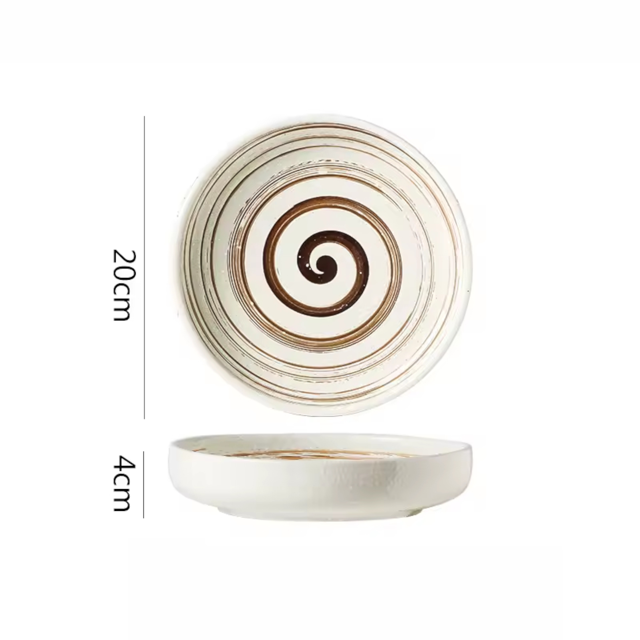 Artisan Harmony: Premium 13-Color Hand-Painted Ceramic Plate Set | Versatile Stoneware