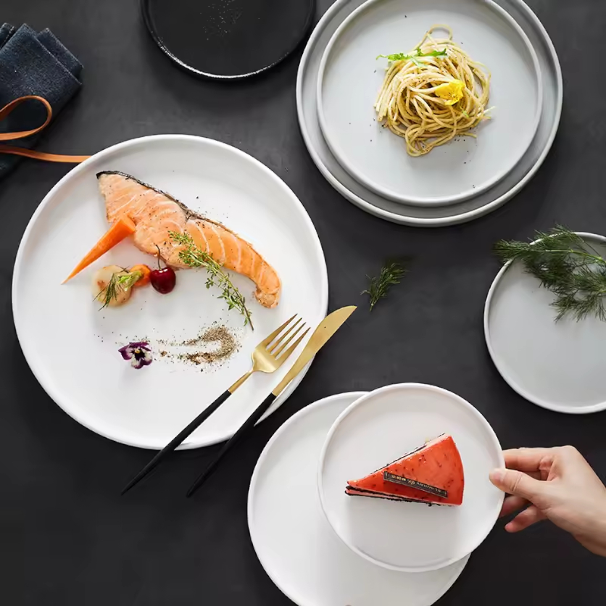 Artisan Blanc: Premium Matte White Ceramic Collection | Minimalist Stoneware
