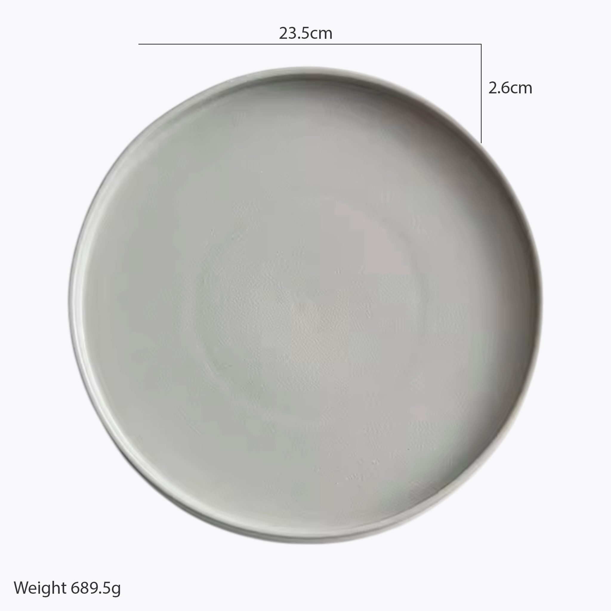 Artisan Gris: Premium Matte Grey Ceramic Collection | Nordic Minimalist Platter Set