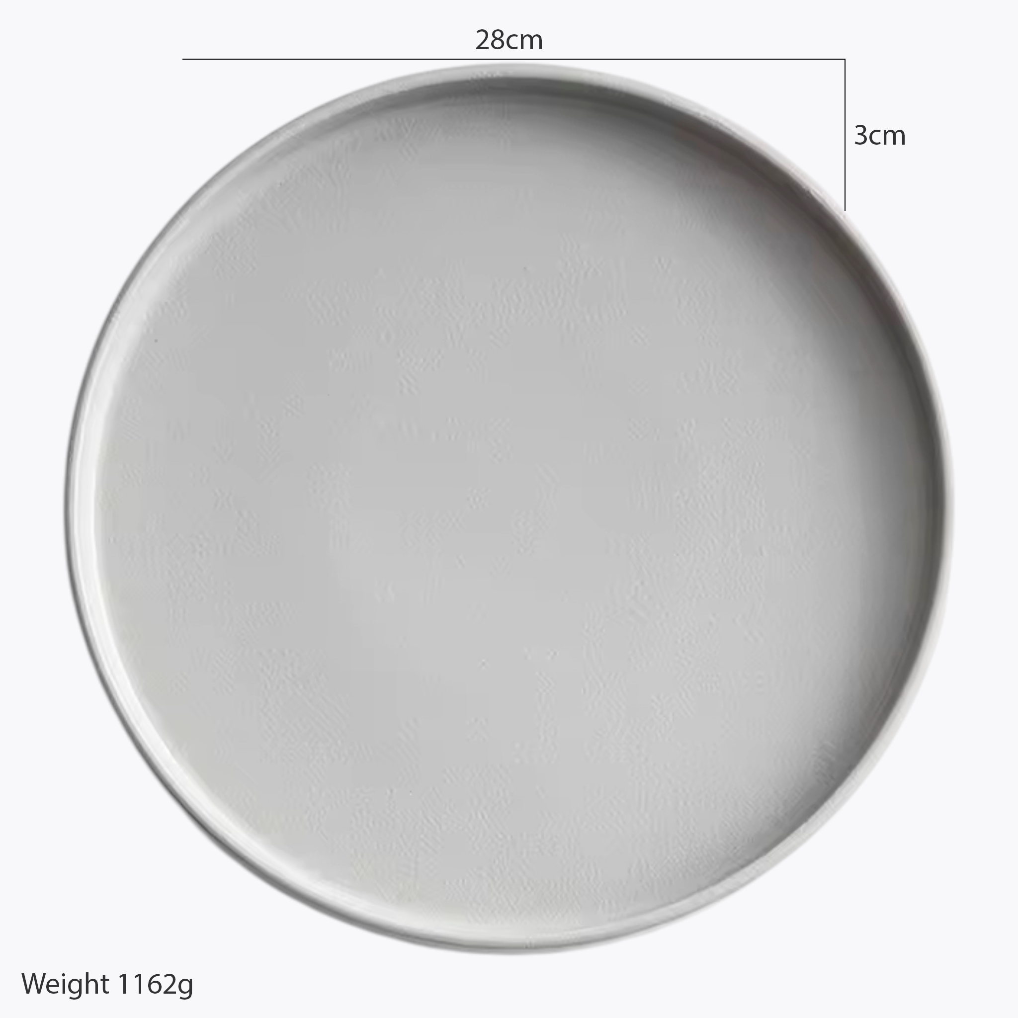 Artisan Gris: Premium Matte Grey Ceramic Collection | Nordic Minimalist Platter Set